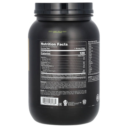 Animal Isolate Loaded Whey Protein Powder, Strawberry, 2 Lb (907 G)